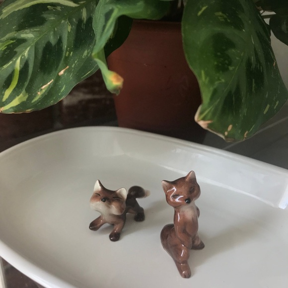 Hagen Renaker Accents Collectables Fox Home Decor Poshmark